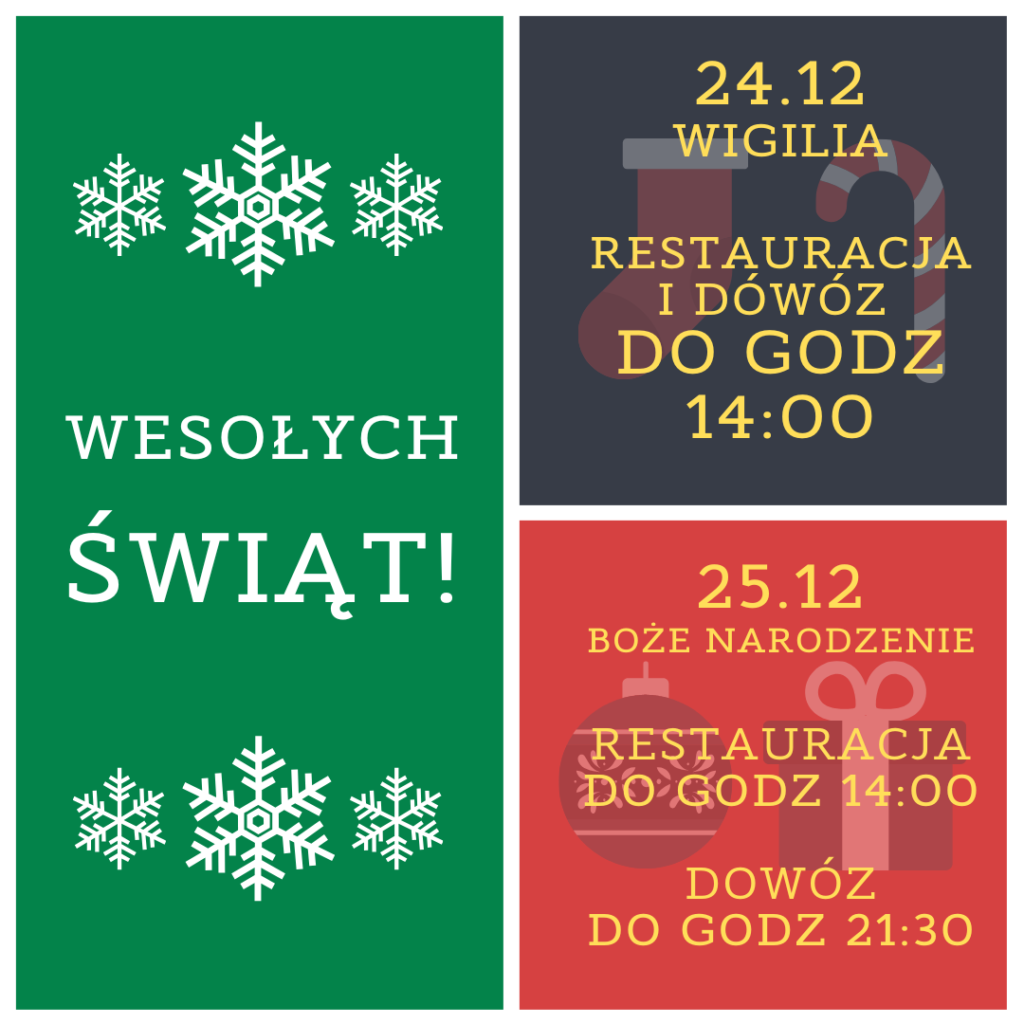 Restauracja otwarta w święta