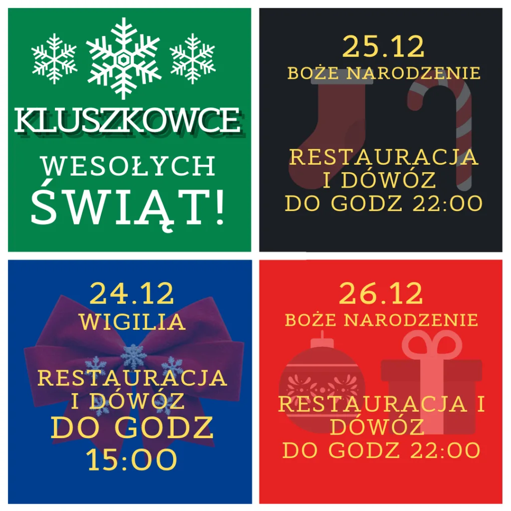 restauracja otwarta w święta