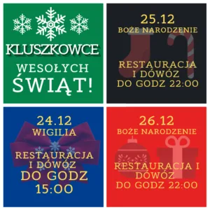 restauracja otwarta w święta